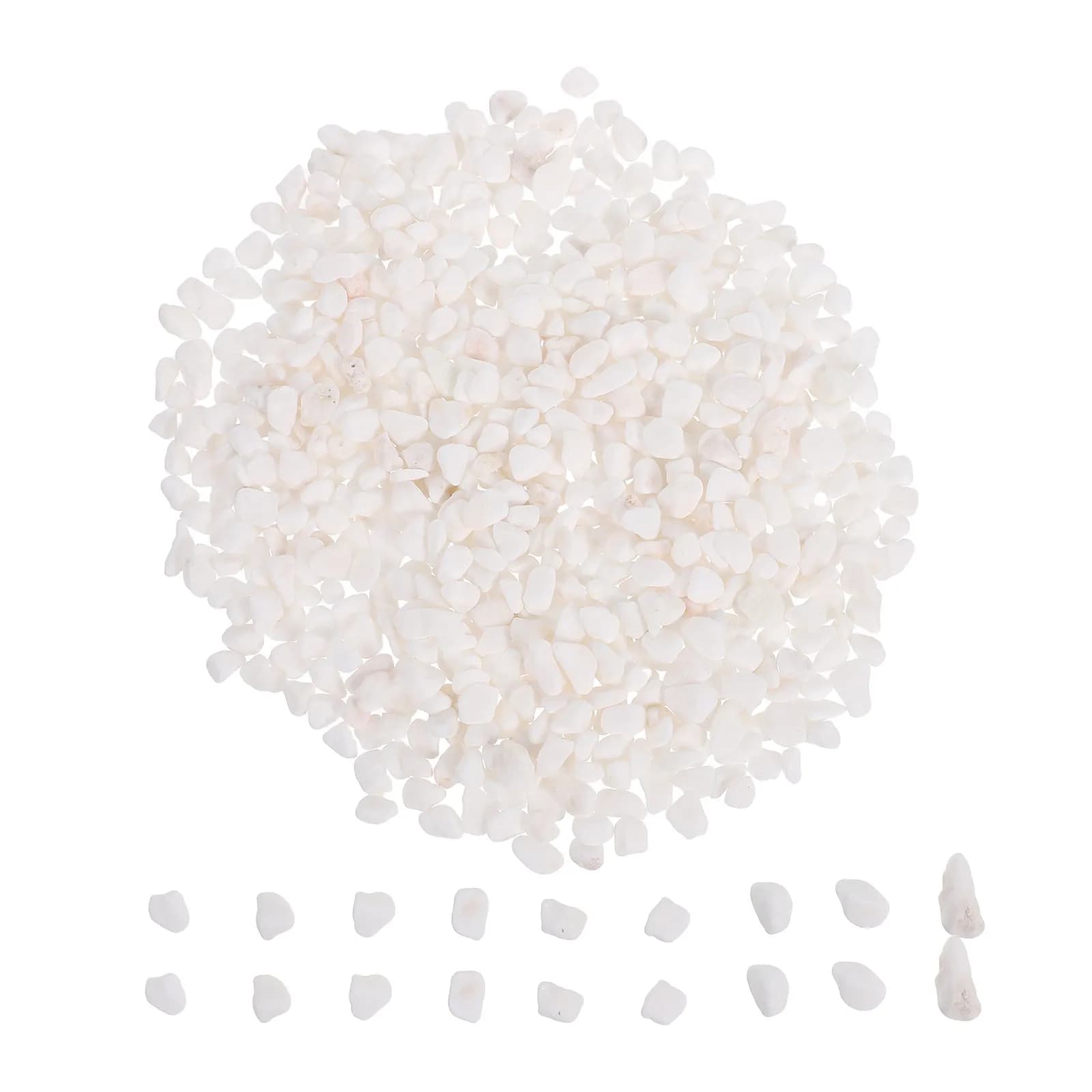 Ghiaia per Acquario, Pietre Decorative Naturali 250G, Ciottoli per Acquari, Piante in Vaso e Terrari