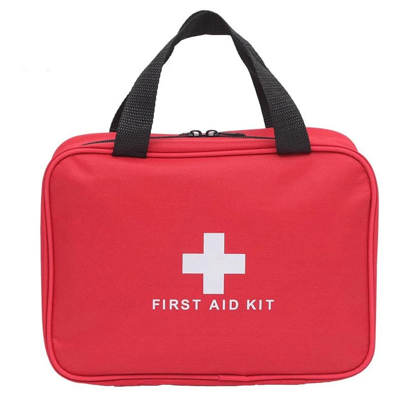 Kit di Pronto Soccorso Vuoto di Grande Capacità, Borsa Portatile per Emergenze e Sopravvivenza all'Aperto, Terremoti, Disastri, per Casa/Auto