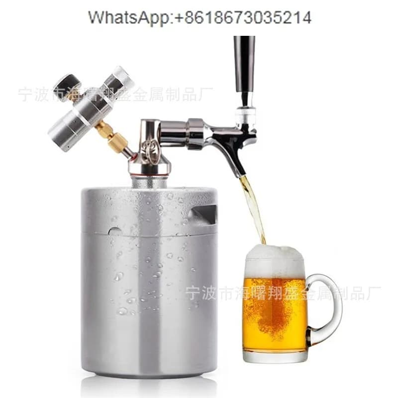 304 Stainless Steel, Beer Kettle Mini Bucket Beater Set