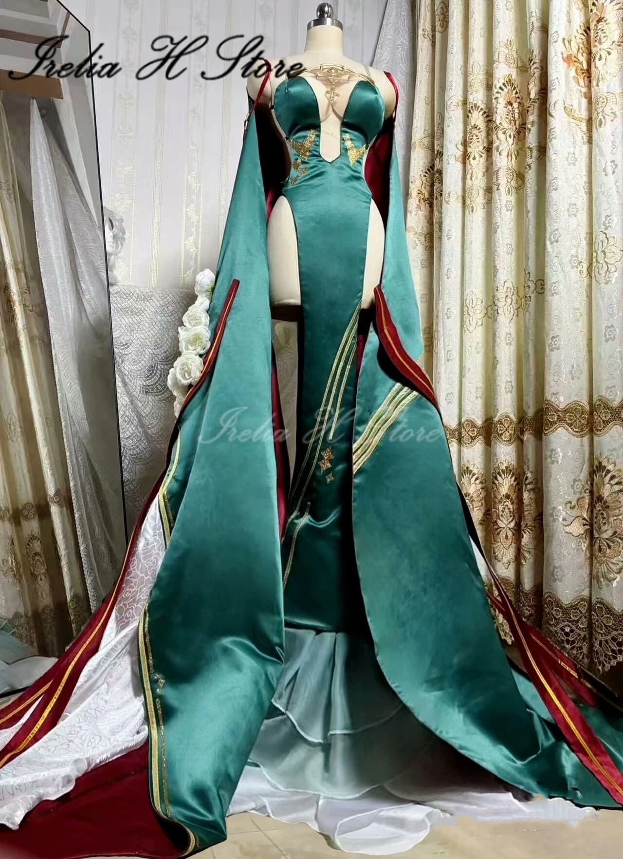 Irelia H Store Azur Lane RN Napoli Cosplay Costume Women's Sexy Dresses Halloween Costumes Customized
