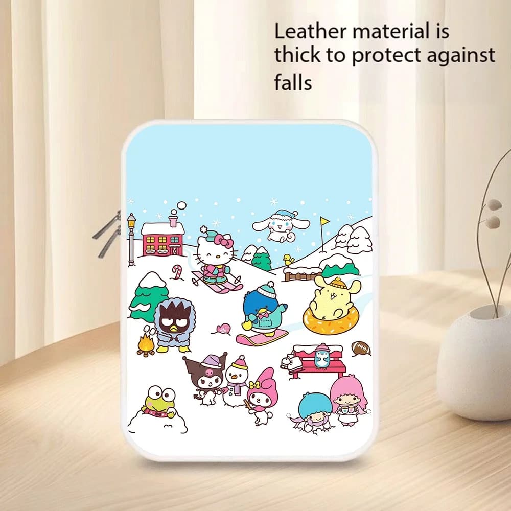 Nuova Custodia per Laptop Hello Kitty Kurome da 10 11 12 13 14 15 Pollici, Borsa per Tablet in PU, Custodia per Laptop per Macbook, Regalo per Studenti