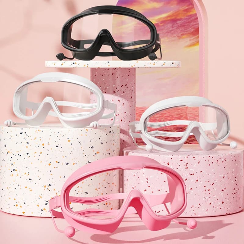 Professional swimming glasses Large swimming glasses No leakage for swimming accessories for swimming pool for adults