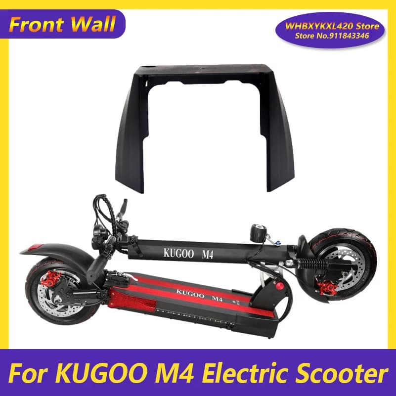 Parete anteriore per scooter elettrico da 10 pollici per KUGOO M4 Copertura Gancio di trazione Accessori Parti di skateboard