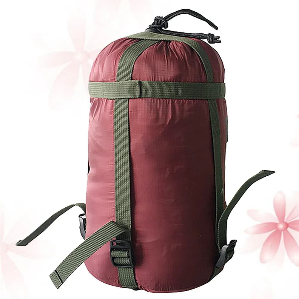 Sacca di Compressione Professionale per Sacchi a Pelo, Piumoni e Attrezzatura da Esplorazione Outdoor, in Robusto Tessuto di Nylon con Cinghie di Compressione