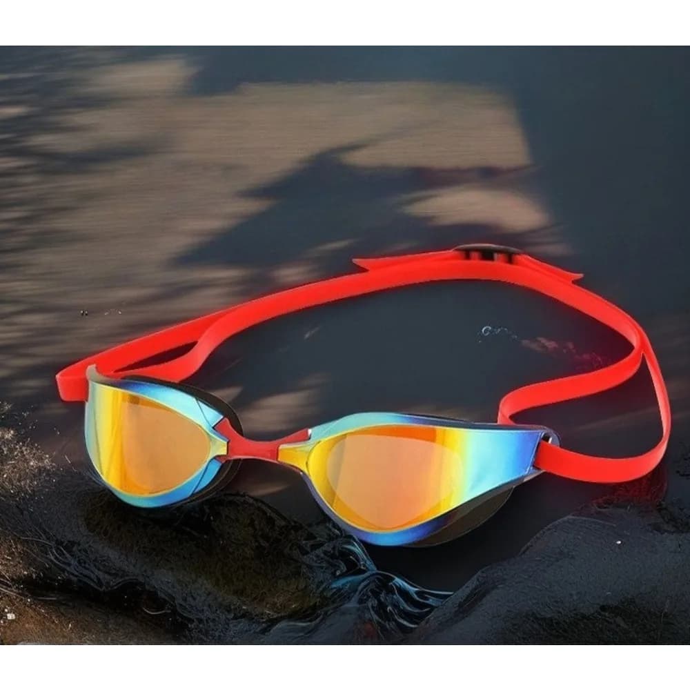 New unisex swim glasses with waterproof HD galvanic and anti-fog for adult swim glasses