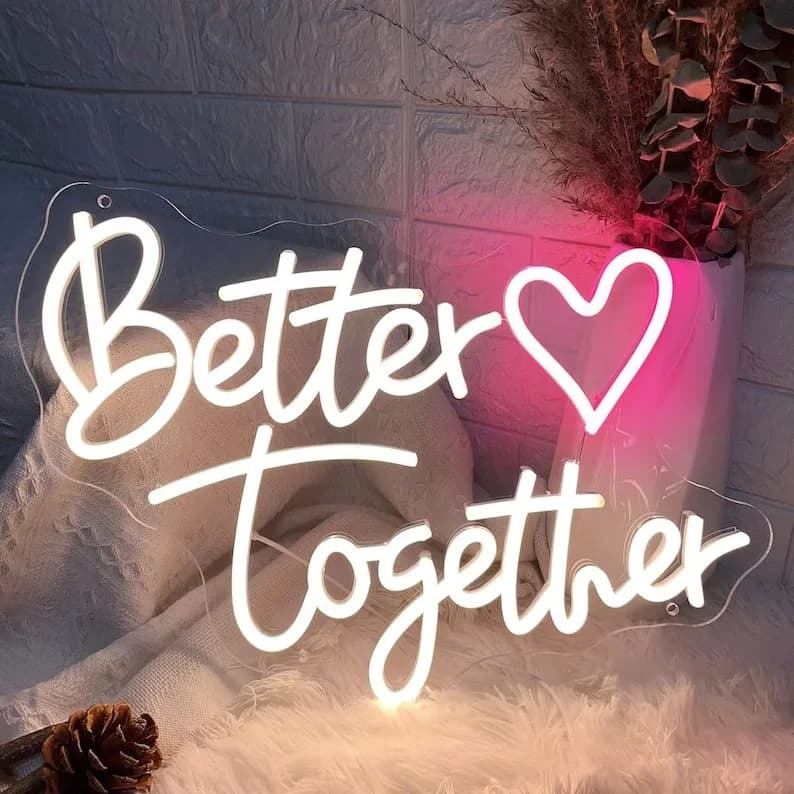 Insegna al Neon a LED, Insegna Luminosa Personalizzata per Camera da Letto, Feste di Compleanno, Casa