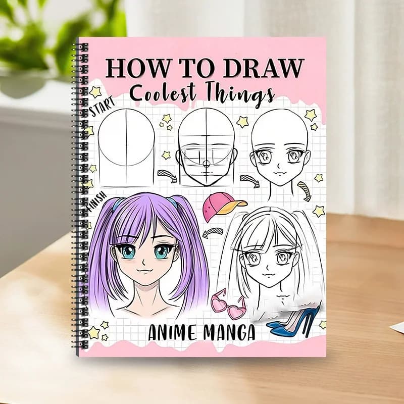 How To Draw The Coolest Anime Manga Sketching Tutorial Guide English Book