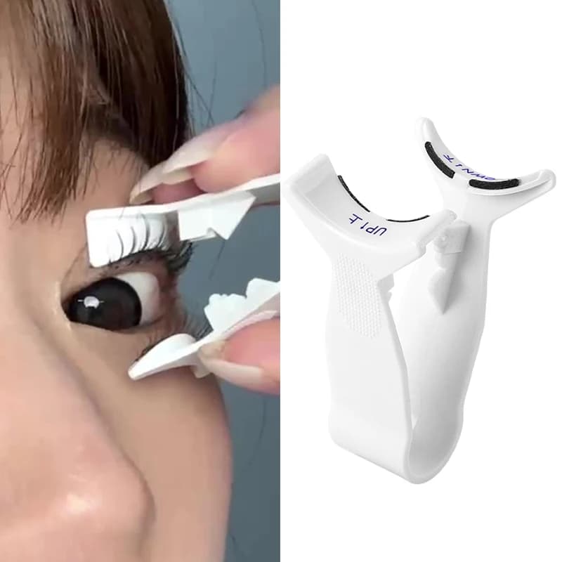 Professional Magnetic Application for Extension Eyelashes, Two Stage Grips for Fin Eyelashes, Makeup Beauty Tool