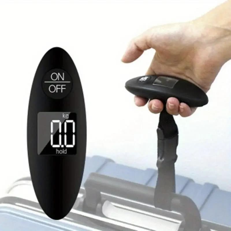 40kg 100g LCD Digital Portable Luggage Scale Handheld Travel Bag Weight Fish Hook Hanging Scale
