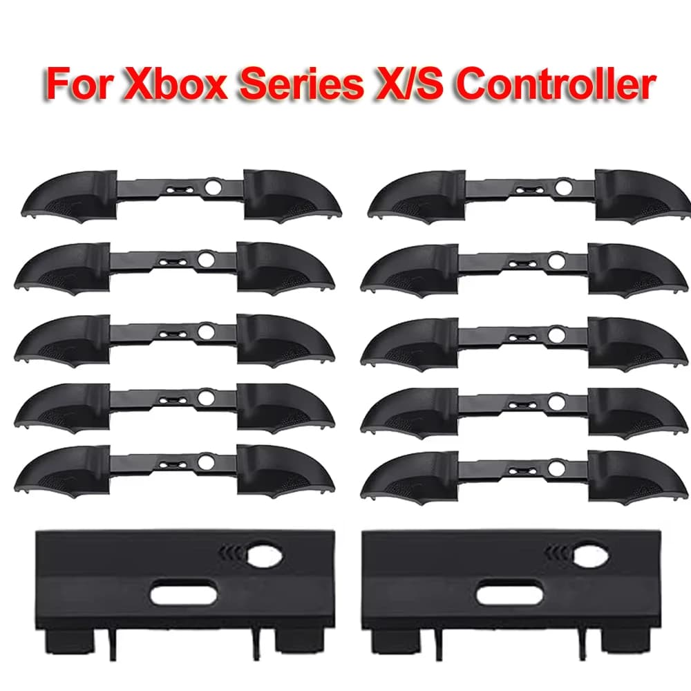 Per Xbox Serie X/S Controller 5/10 pz Sostituzione LB RB Paraurti Pulsante Spalla Trigger Gamepad Bottoni Parte di Riparazione Accessori