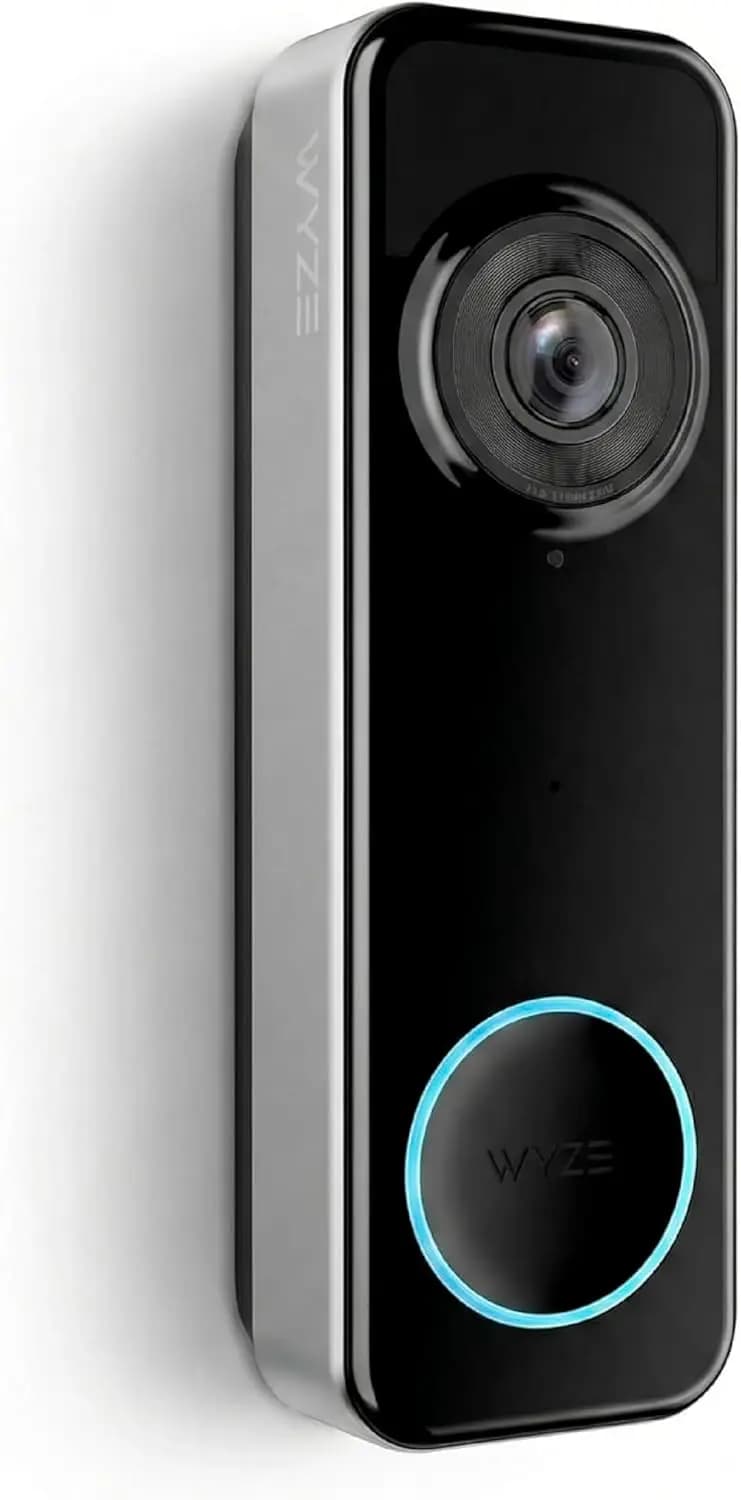 Campanello Video Wireless con Telecamera HD+ e Visione Notturna a Colori, Audio Bidirezionale, Rilevamento Persone/Veicoli/Consegne, Facile Installazione