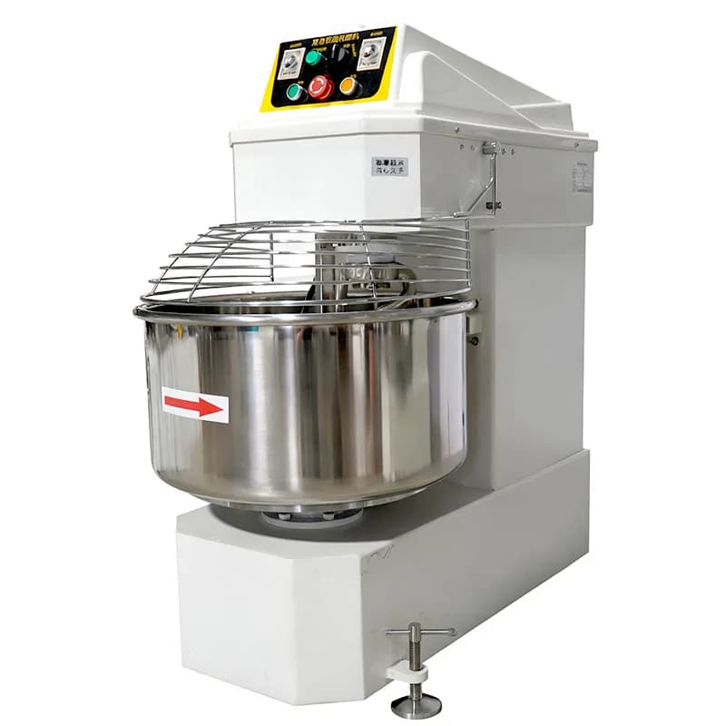 High-capacity Stainless Steel Electric Dough Blender For Bakery Use - For Blending Flour, Making Pizza And Bread Dough