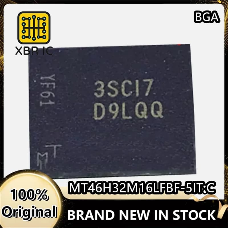 (10/30 pezzi) MT46H32M16LFBF-5IT:C Serigrafia D9LQQ Pacchetto FBGA60 Memoria Flash Nuovo spot originale autentico consegna veloce