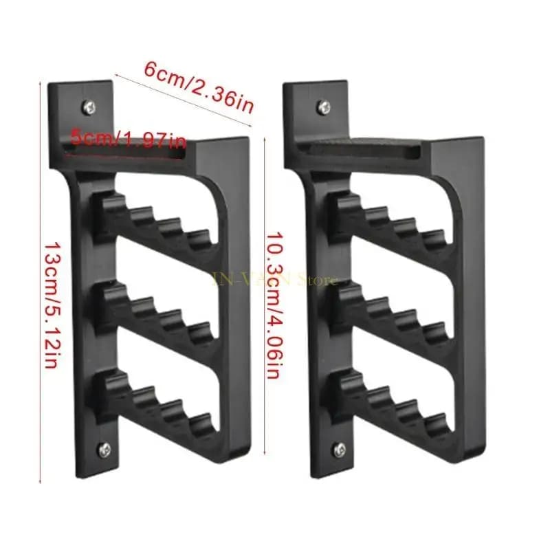 Supporto per staffa per gancio per archi montati a parete Supporto per archi per espositore Frecce Staffa per appendere a parete Supporto per fiocchi Facile da installare