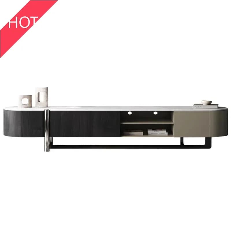 A49 Designer Luxury Tv Stands Monitor Display Nordic Living Room Hallway TV Table Simple Entertainment Archivadores Salon Furnit