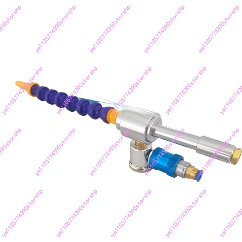 Aluminum Alloy Finishing Processing Vortex Tube Cooler Low Temperature Cold Air Gun Snail Flow Cold Heat Devil Frozen Pipe