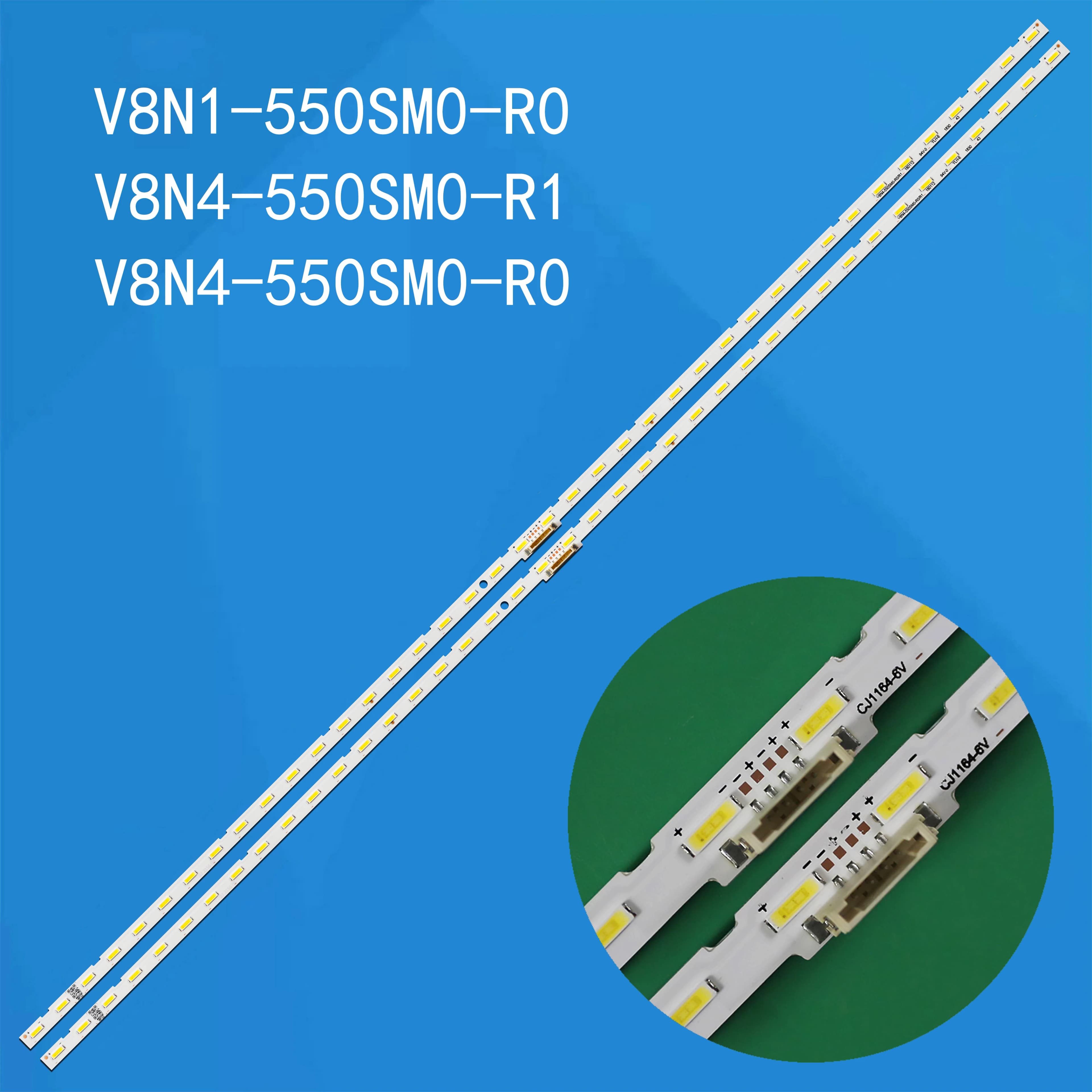 LED strip(2) UE55NU7462 UE55NU7475 UE55NU7672 UE55NU7675 UN55RU7400G UE55NU7462U UN55RU7400F UE55NU7675U UN55RU7400K