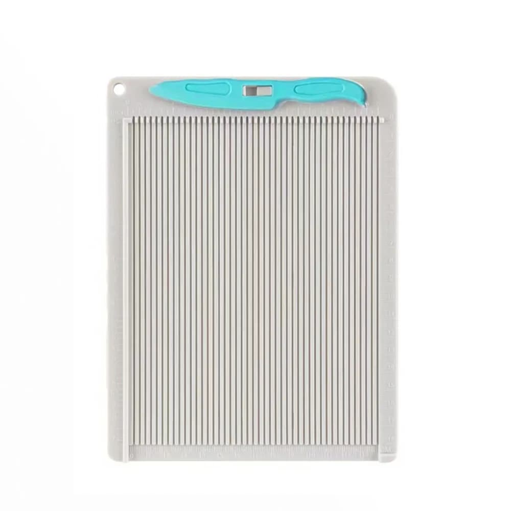 Measuring Grid Paper Trimmer Scoring Board with Paper Cutter Rectangular Envelope Maker Board Plastic DIY Origami Tool