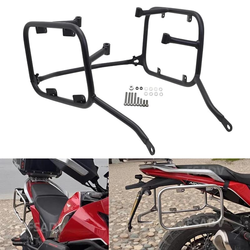 Portabagagli laterali per moto Portapacchi laterale Scatola per borse laterali Accessori per staffa per Xcape 650 X-Cape 650 XCape650