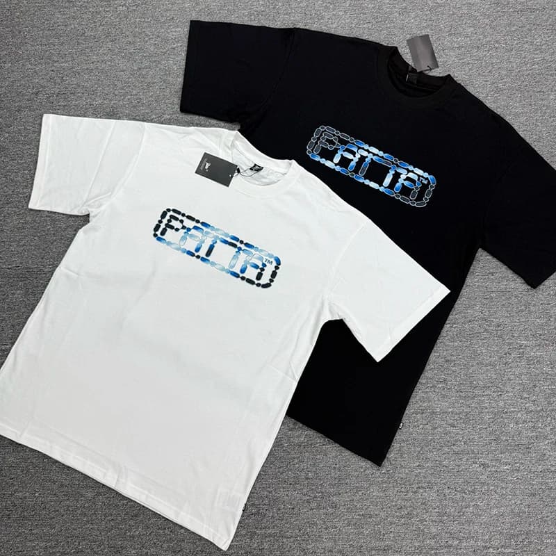 T-shirt Casual da Uomo Stile Europeo-Americano, Traspirante con Logo PATTA Stampato, Manica Corta