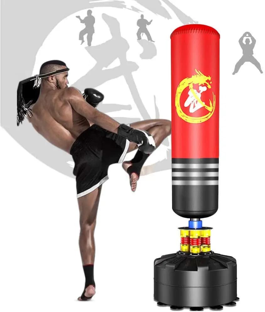 Attrezzatura da boxe Sacchi da boxe pesanti idraulici autoportanti Allenamento di boxe in vendita