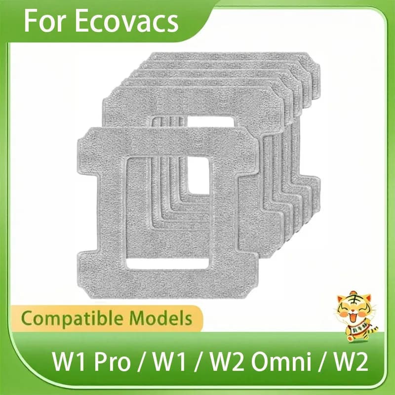 Panno in microfibra di ricambio per robot lavavetri Ecovacs Winbot W1 Pro / W1 / W2 Omni / W2, accessori e ricambi per la pulizia dei vetri