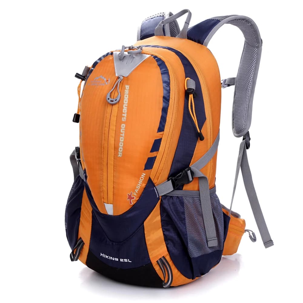 Trail running backpack moisturizing by mountaineering 25 liters Cycling backpack for bicycle and motorcycle Hiking marathon with 2 liters water bag
