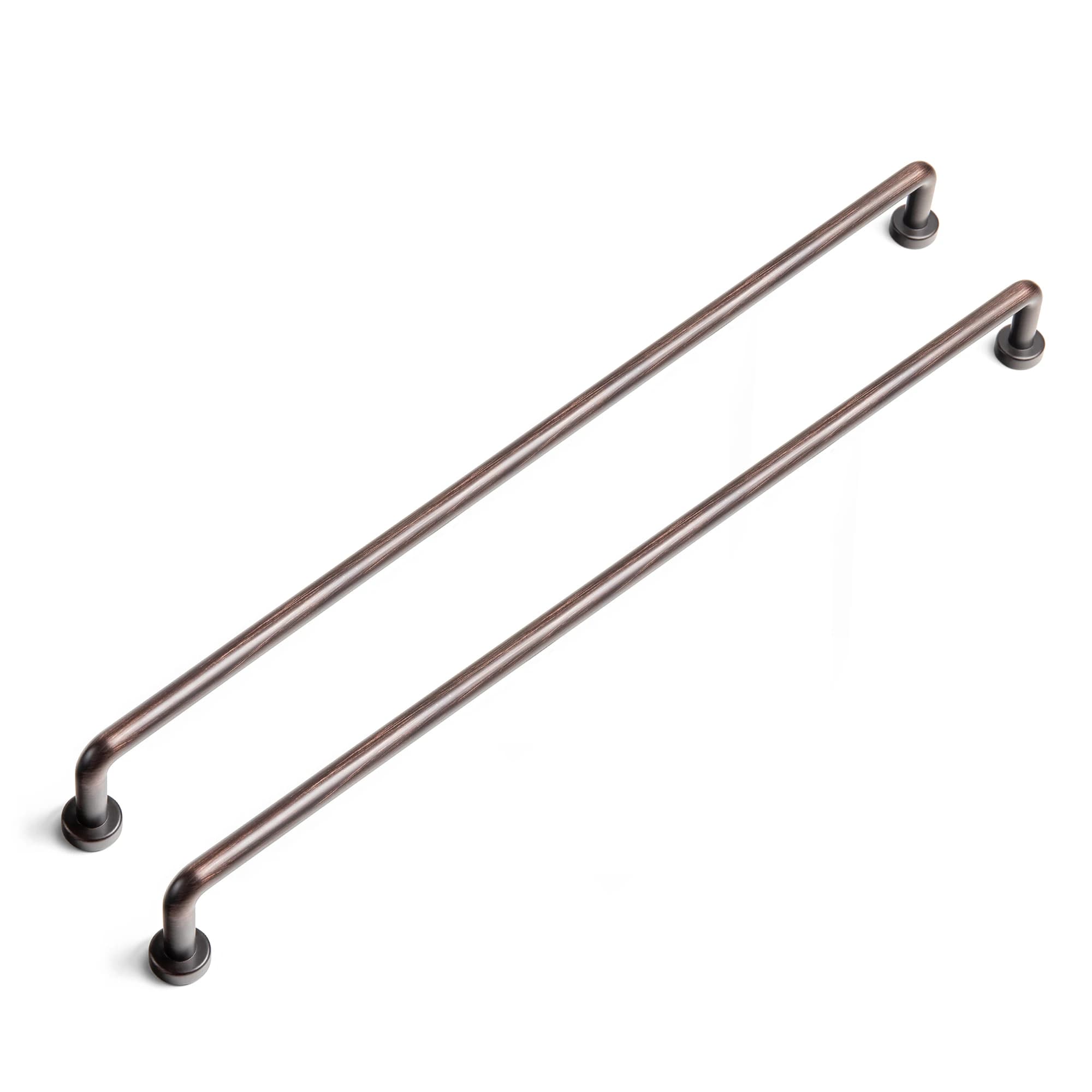 Goo-Ki Oil Rubbed Bronze Cabinet Bar Pulls Vintage Drawer Handles Closet Classic Retro Home Kitchen Improvement Hardware
