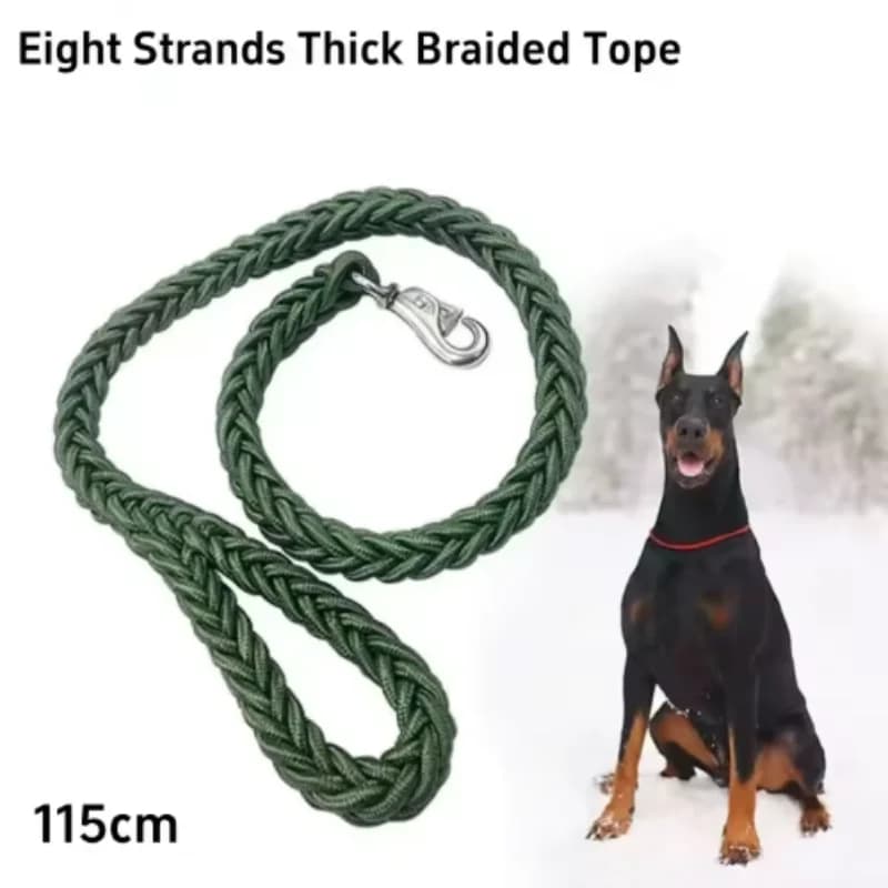 Medium sized dogs nylon leash set, pet training, running, walking, safety leashes, ideal for mountain climbing