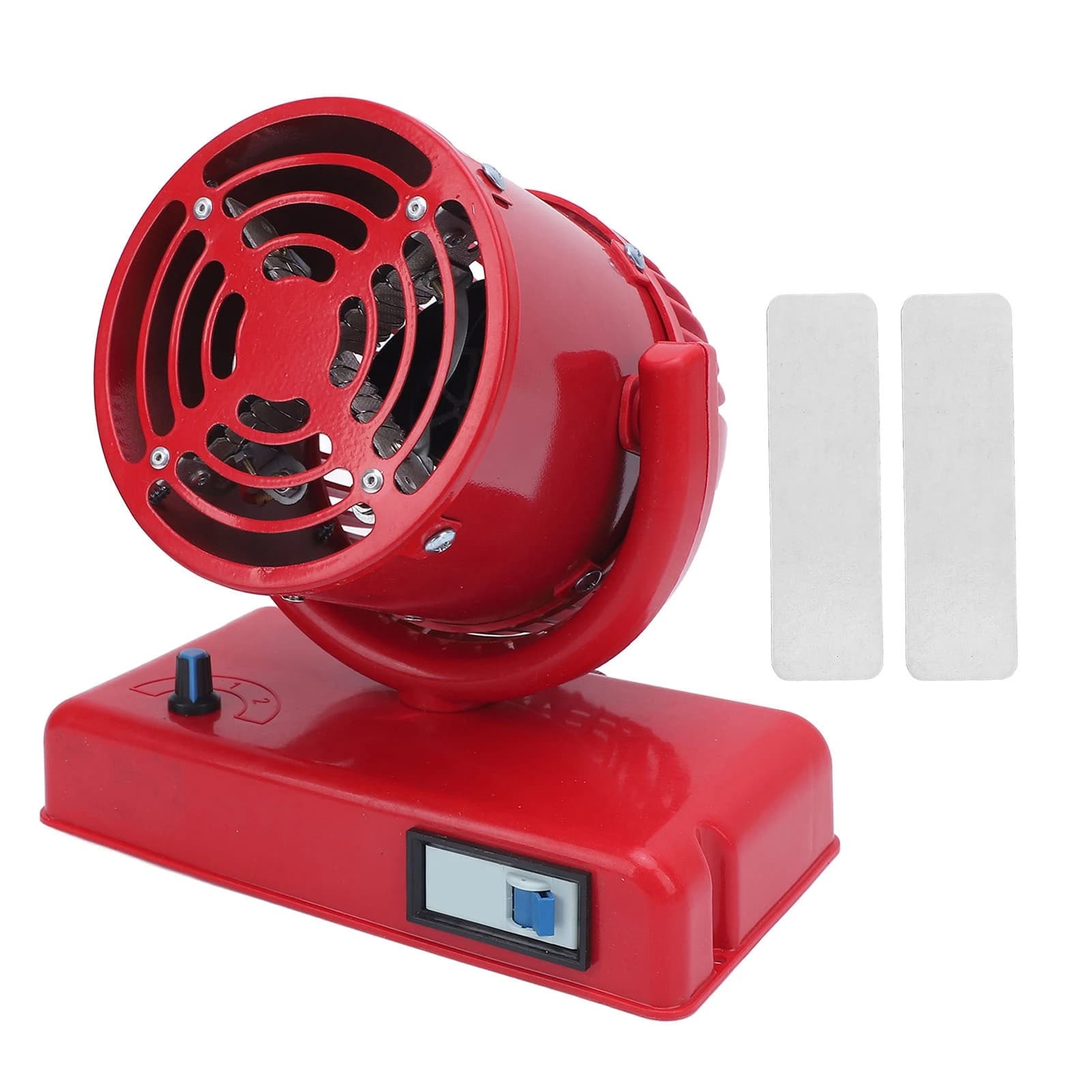 Stufetta Portatile 12V 300W 2 in 1, Mini Termoventilatore Elettrico per Riscaldamento e Raffreddamento
