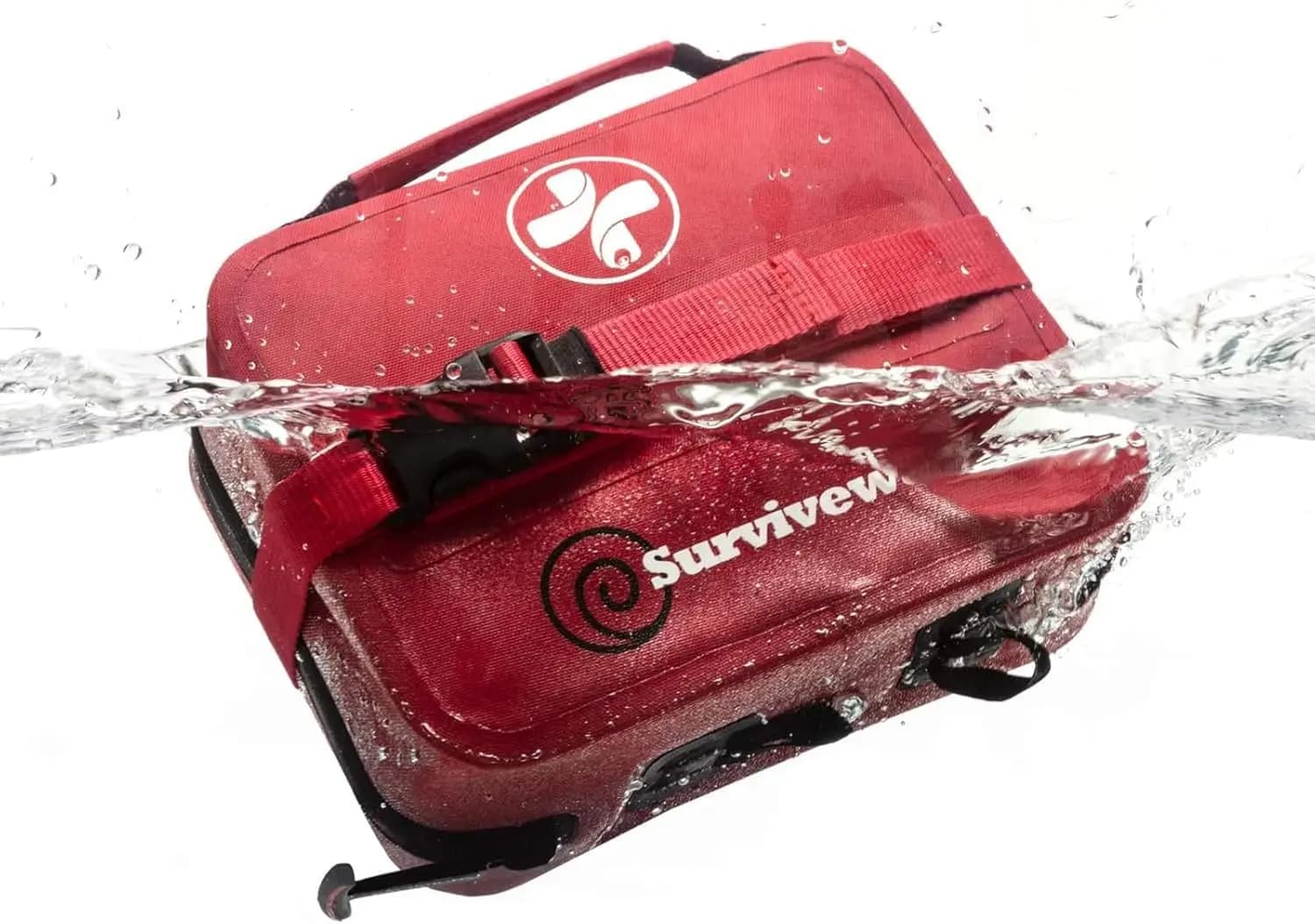 Kit di Pronto Soccorso Premium Impermeabile da 184 Pezzi per Viaggi, Campeggio, Casa e Emergenze all'Aperto