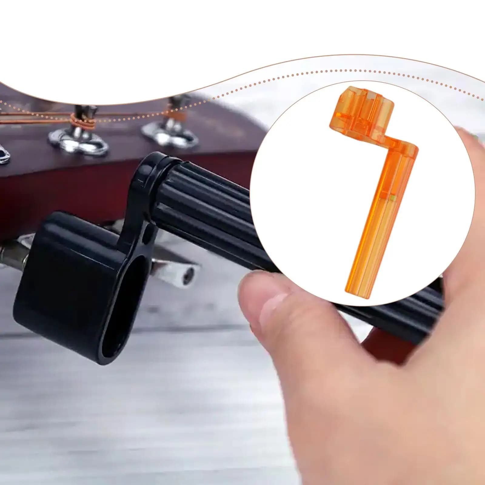 Guitar String Winder Tool Musical Instrument Accessories for Electric Acoustic Guitars Ukuleles Banjos Bass