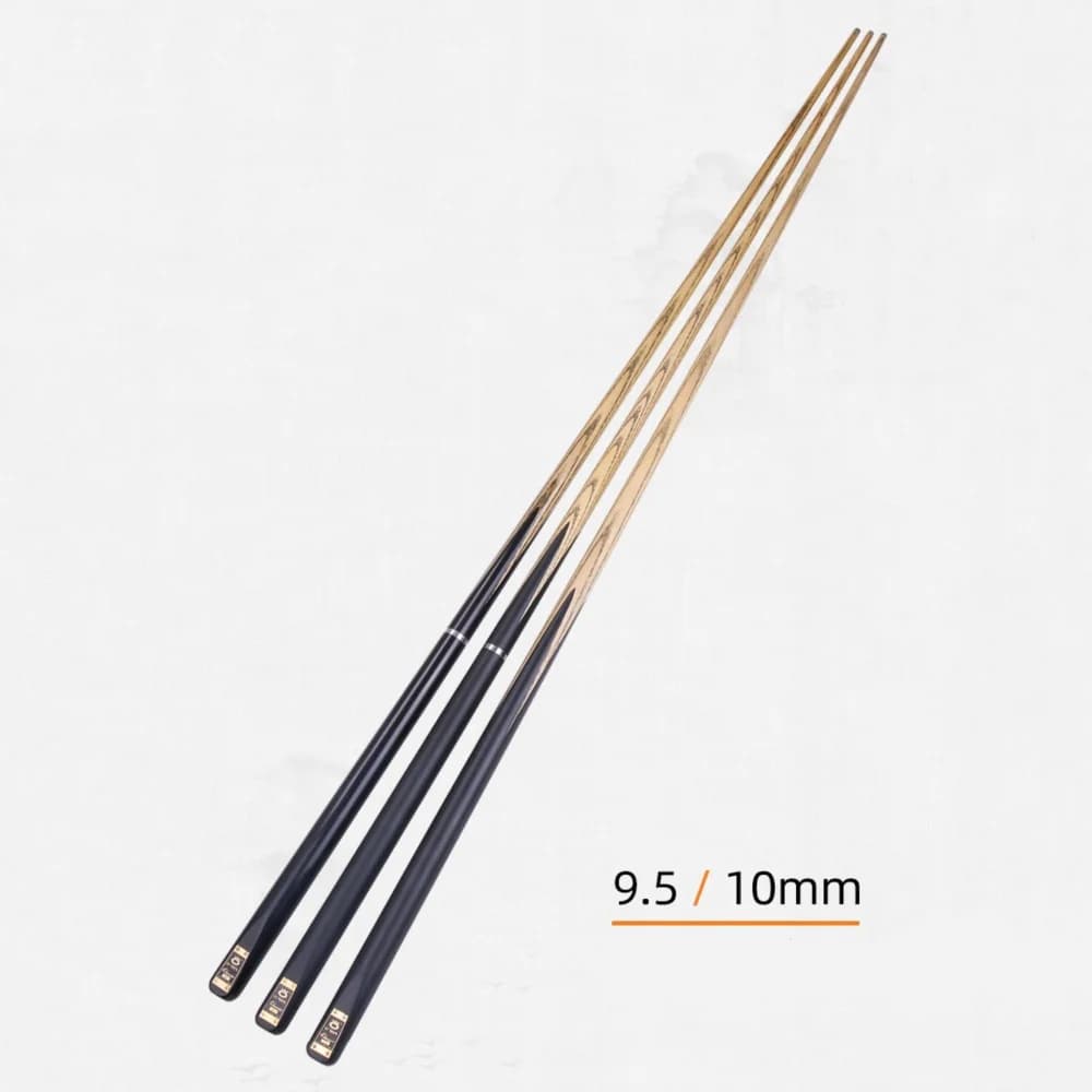 Stecca da Biliardo O'MIN Classic 9.5mm/10mm, Realizzata a Mano in Legno di Frassino ed Ebano