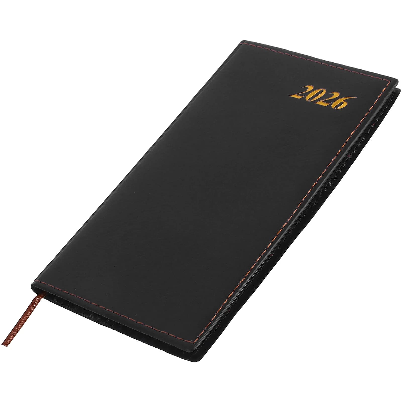 Pocket Size Weekly Planner 2026 A6 Slim Fake Cover Portable Daily Monthly Organizer Notebook Schedule Appointment