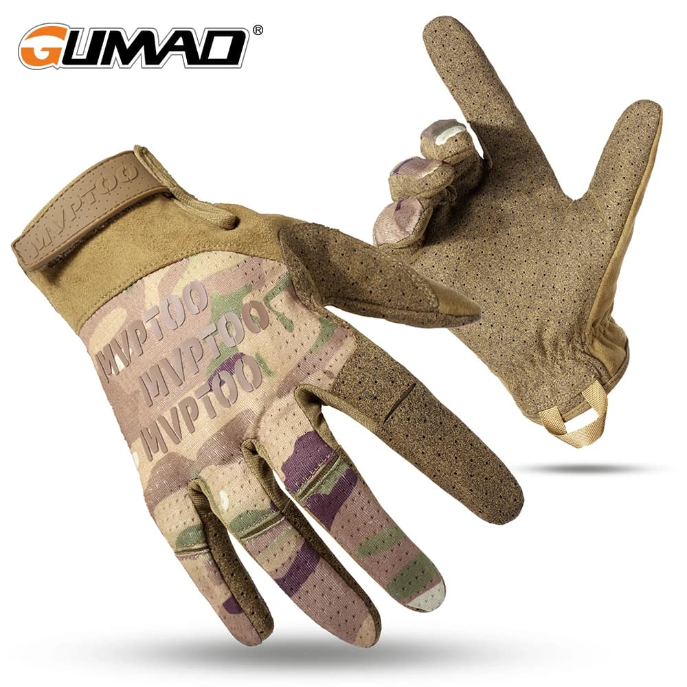 Hunting Gloves Men Touch Screen Breathable Lighweight Full Finger for Outdoor Tactical Sports Hiking Cycling Paintball Shooting