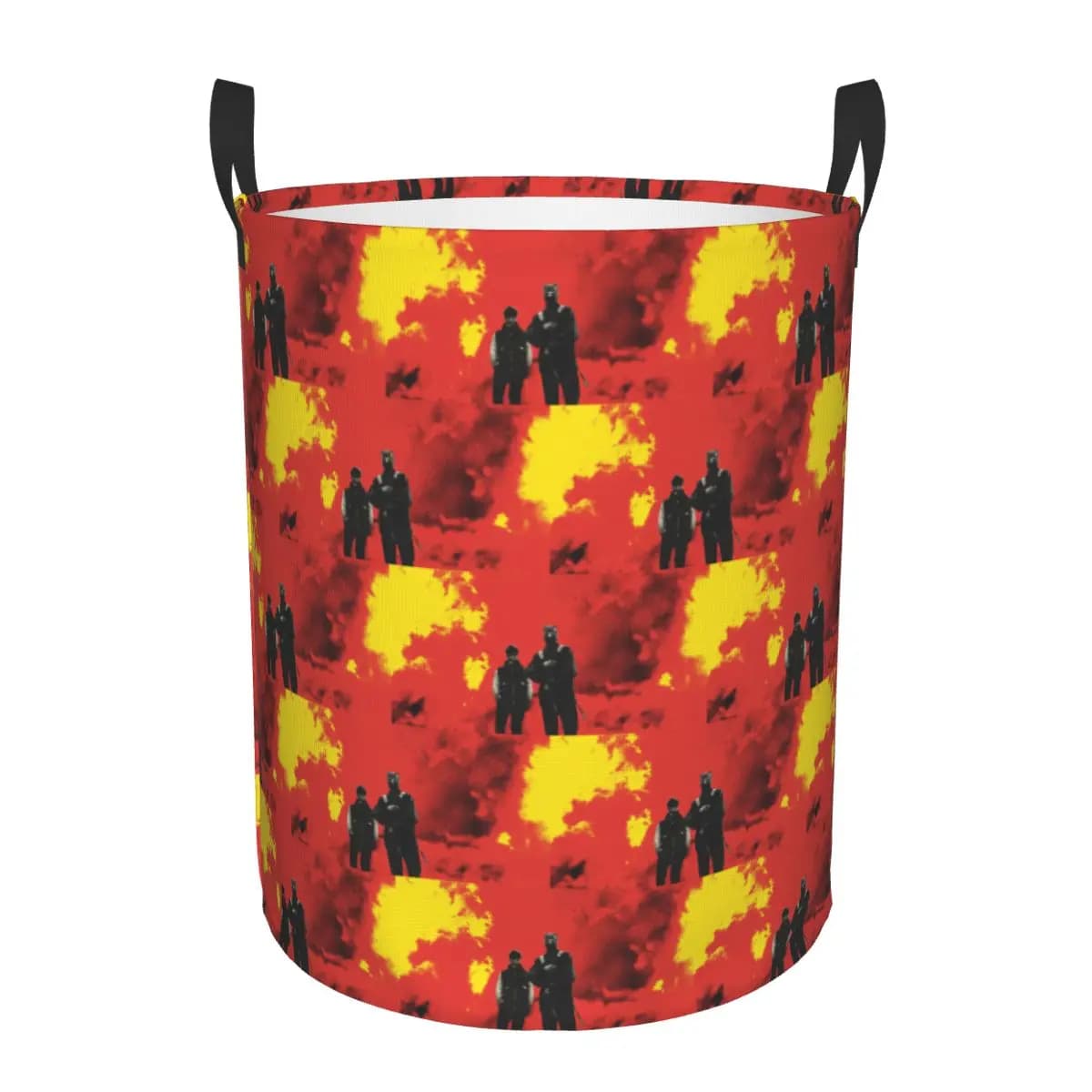Custom T-Twentys One P-Pilots Classic Fire Linen Basket Foldable Baby Clothes Basket Toy Bag
