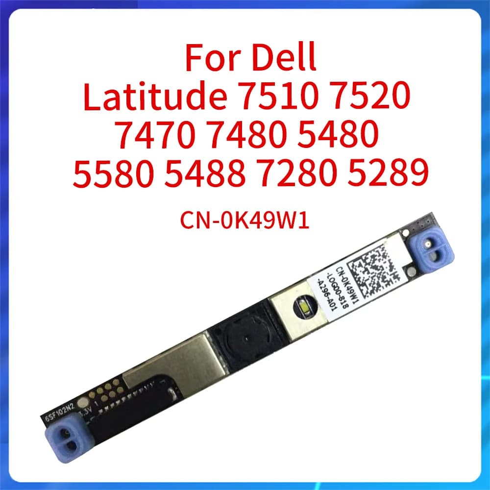 Original for Dell Latitude 7510 7520 7470 7480 5480 5580 5488 7280 5289 K49W1 Video Head Module