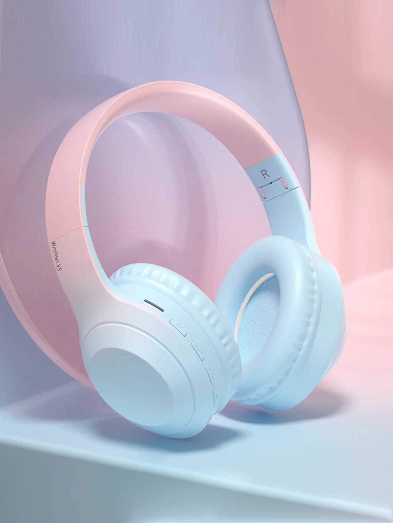 Wireless headphones, long life, folding, Wireless headphones with low latency play noise cancellation