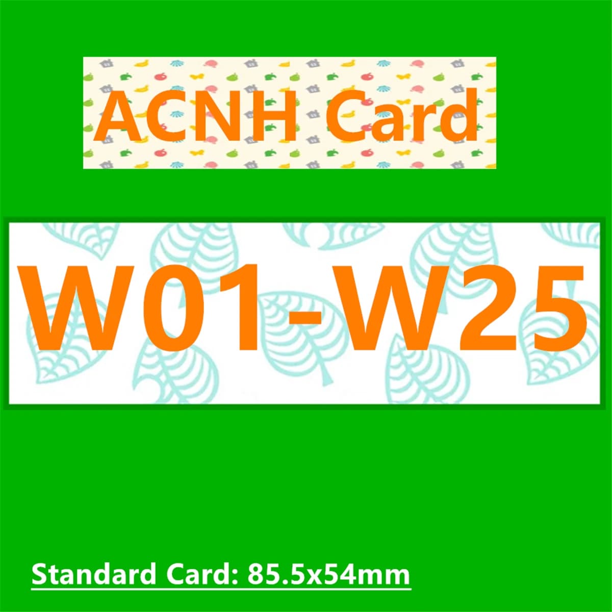 Carta Standard NFC NTAG215 V3.0 DATA (da W01 a W25) per Giochi, Camper e Auto - Serie Welcome