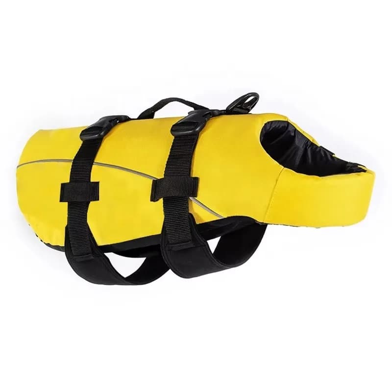 Giubbotto di galleggiamento per cani dal design innovativo Prevenzione dell'annegamento Giubbotti di salvataggio per cani salvadanaio per cani con flottazione superiore