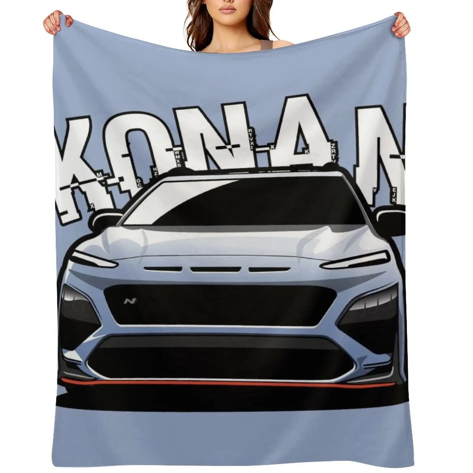 Kona N Throw Blanket Sleeping Bag Luxury Brand Extra Large Throw Plush Blankets
