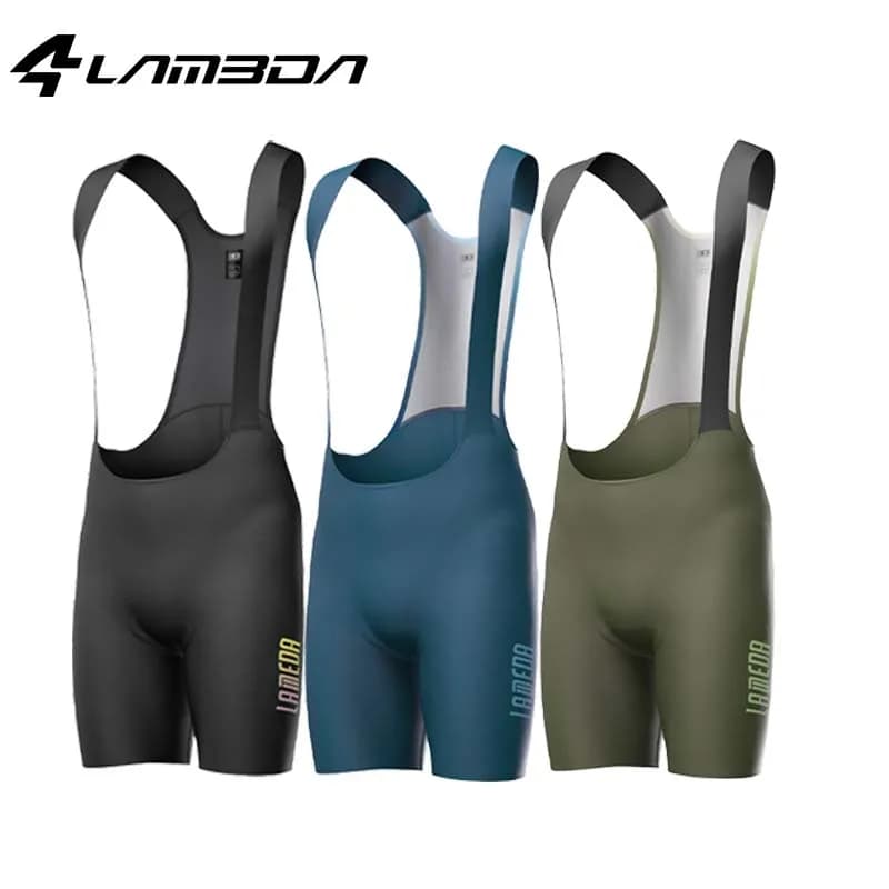 LAMEDA Summer Cycling Bib Shorts man Outdoor Wear Bike Ride padded Riding bib bib cycling clothing men's Quick-Dry