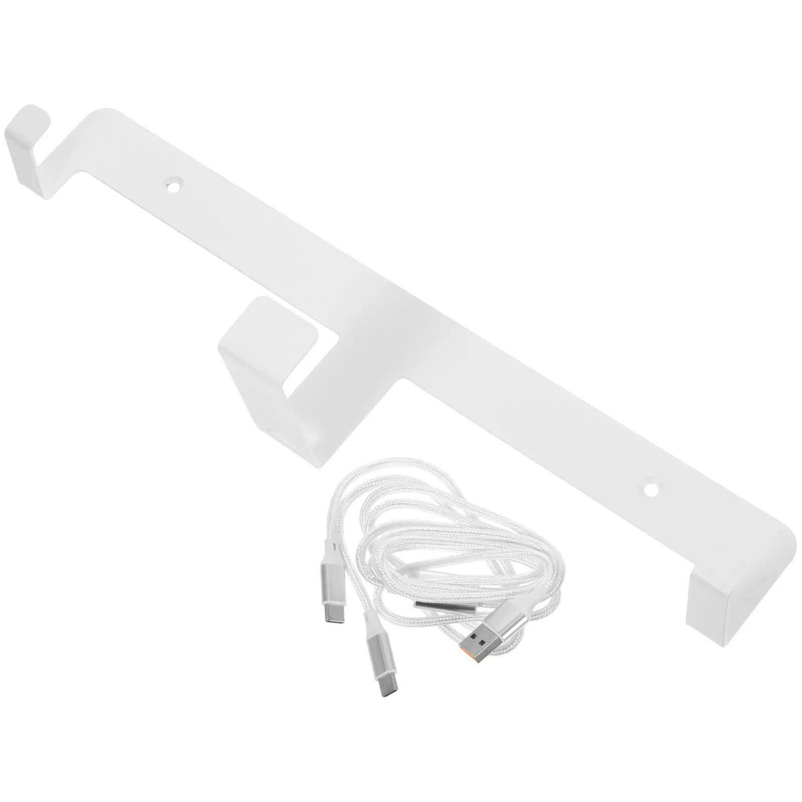 Supporto da parete in metallo per visore VR, supporto per PS, salvaspazio, organizer per cuffie