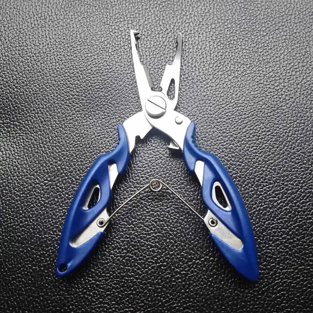 Pinze da pesca multifunzione in acciaio inossidabile forbici Line Cutter Lure Bait New Remove Hook Tackle Lure Hook Remover Line Tool