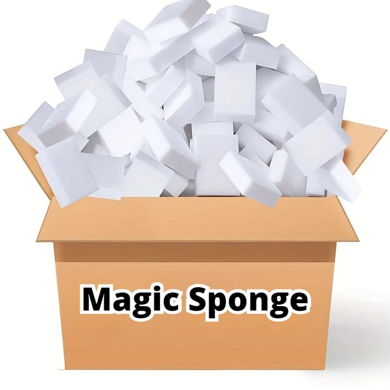 10/20/30PCS Gomma di spugna magica bianca per la pulizia delle cucine domestiche Bagni Vasche da bagno Scarpe per auto Pavimenti Rimozione di olio e scala