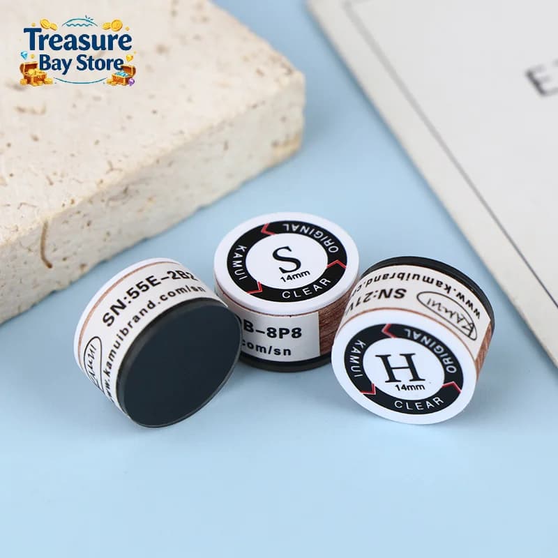 14mm Billiard Pool Cue Tip SS/S/M/H Snooker Tip Billiard Pool Cue Tips Billiard Cue Stick Tips Snooker Billiard Accessories