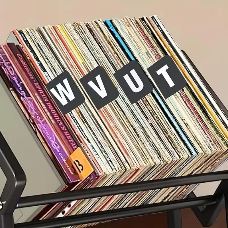 26 pz AZ Alfabeto CD/DVD/Vinile Record Organizer Divisore Archiviazione File Separatore Per Album Musicali Home Office Salvaspazio