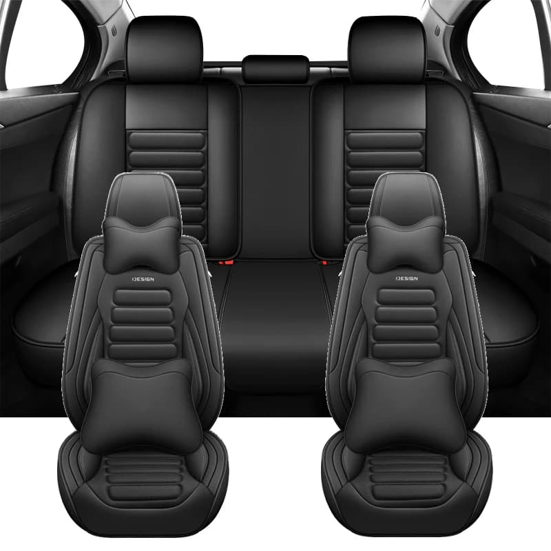 Complete set Universal Car Seat Covers for Audi 100 A4 B7 B6 A6 4F C7 C6 Avant A3 8P Q7 4L Q5 Q3 A7 Interior accessories car