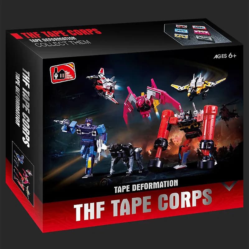 G1 THF THF-01J Soundwave THf Tape Corps THF01J THF01-J One Tape Walkman capolavoro KO MP13 Action Figure Robot