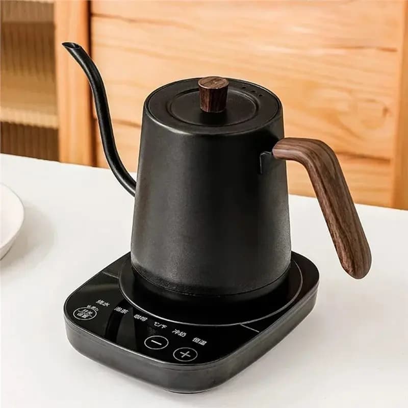 Bollitore Elettrico Smart a Collo d'Oca Edizione Limitata, con Controllo della Temperatura, Riscaldamento Rapido 1000W, Spina EU
